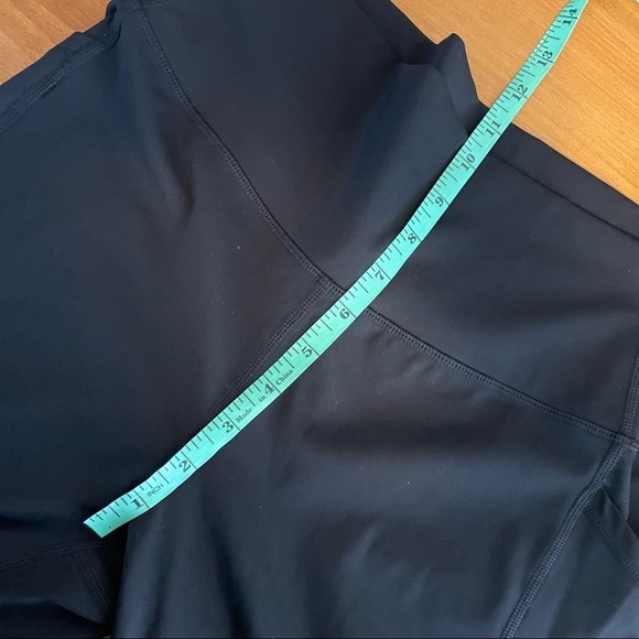 Zyia Active Brilliant Side Pocket Cropped 25" Black Legging Womens 14-16 - Picture 8 of 8